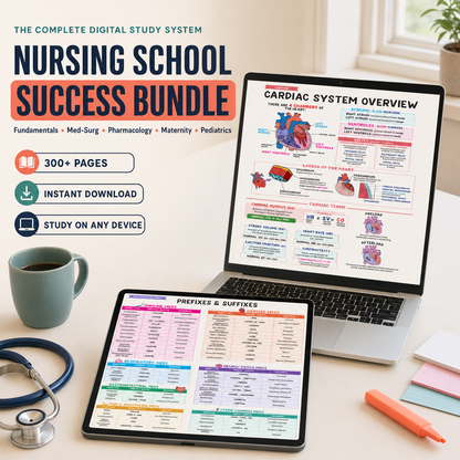Resetiva™ Nursing School Success Bundle
