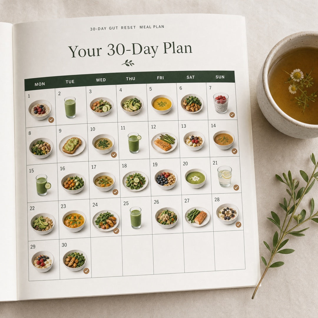 30-day meal plan page
