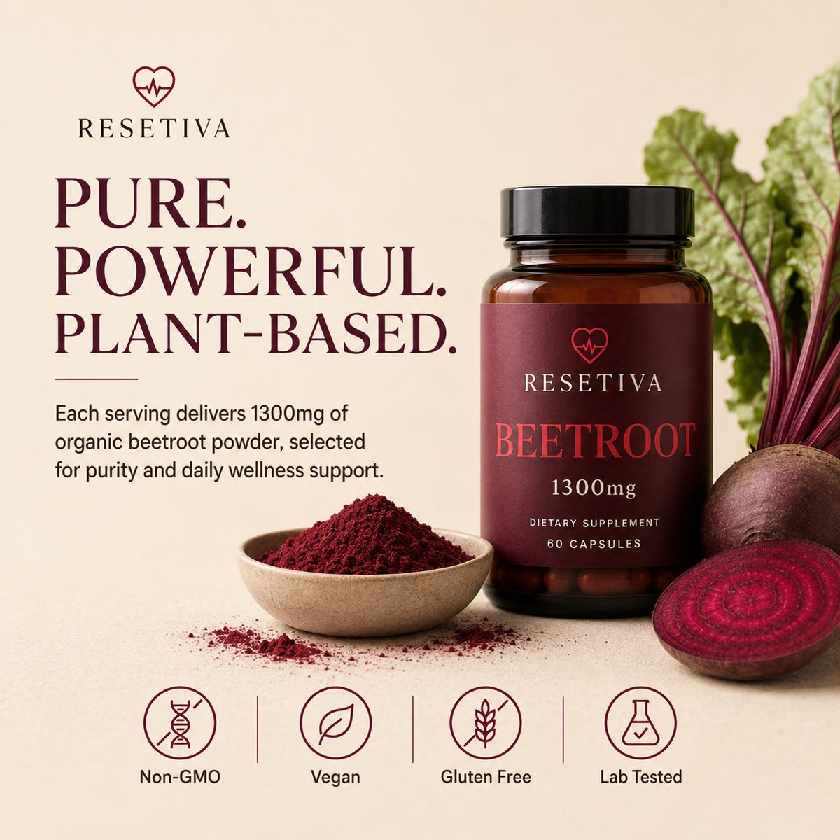 Pure, powerful, plant-based